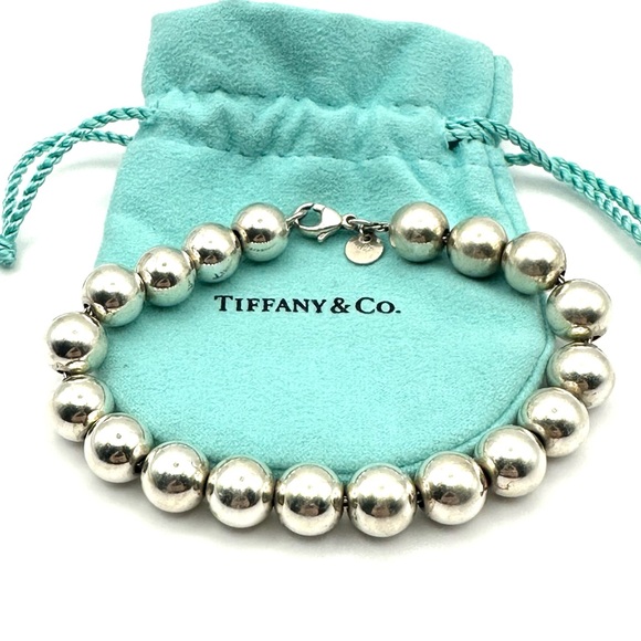 Tiffany & Co Silver HardWear Ball Bead Bracelet